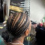 Boho Knotless With Human Hair Provided Mid Back