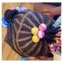 BoHo knotless or box braids (human curly hair included)