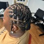 Cornrows (Feed-In Braids) 4 to 6