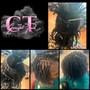 Loc- Retwist & Rod (Using Perm Rods)