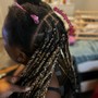 kids knotless braids (7 & under)