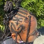 6 feed in braids