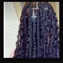 Medium Box Braids