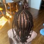 Natural Braids or Twists - Medium