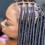 Medium Box Braids