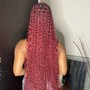 Medium Knotless Braids