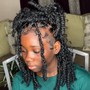 Kid locs wash retwist and style