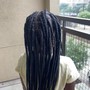 Medium Knotless Braids