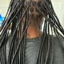 Medium Knotless Braids