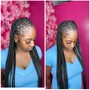 Regular box braids