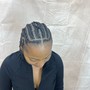 Natural Hair Cornrows