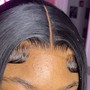 Closure wig install