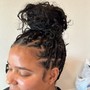 Bohemian Knotless Braids ( Medium)