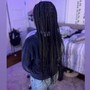 Small knotless braids