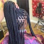 Medium Box Braids