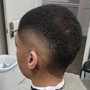 Men's cut and facial lining