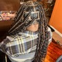 Large Knotless Braids