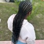 Large Knotless Braids