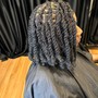 Knotless twists