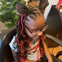 Kid's braid style (without added braiding hair)