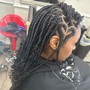 Loc retwist and style