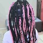 Human hair Individual Braids