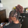 Loc Style (spot twist)