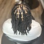 Two strand twists( no locs)