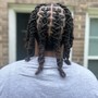 Loc style - barrel twist