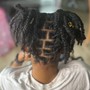 Loc Maintenance and Style (up to shoulder length)