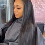 Flip over sew in