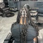 Medium Box Braids / knot less