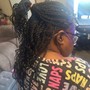 Kinky Twist (shoulder length)