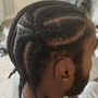 Kid's Braids with Hair