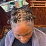 Loc retwist and style(more than 80 locs)