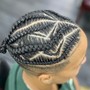 Braids(Design or Straight back)