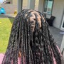 Knotless, Bohemian and Goddess braids