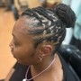 Six feed in braids