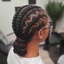 Ball Head Cornrows