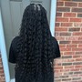 Medium Knotless Braids