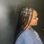 Medium Knotless Braids