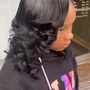 Partial Sew In with leave out