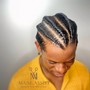 2 BRAIDS ON NATURAL HAIR  - Read Info for More