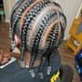 Small Knotless Braids