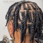 Invisible Locs on Natural Hair