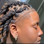 Men single braids/twist