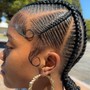 Men single braids/twist