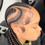 4 men stitch braids