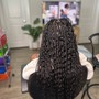 Goddess knotless Braids