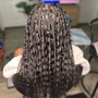 Goddess knotless Braids